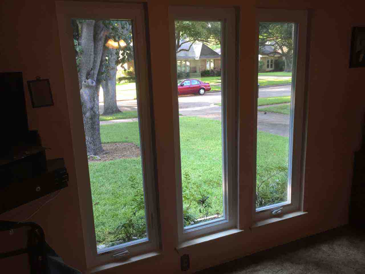 Custom Vinyl Windows Casement Style Tempered Glass for Windows